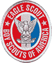 Eagle Scout rank patch